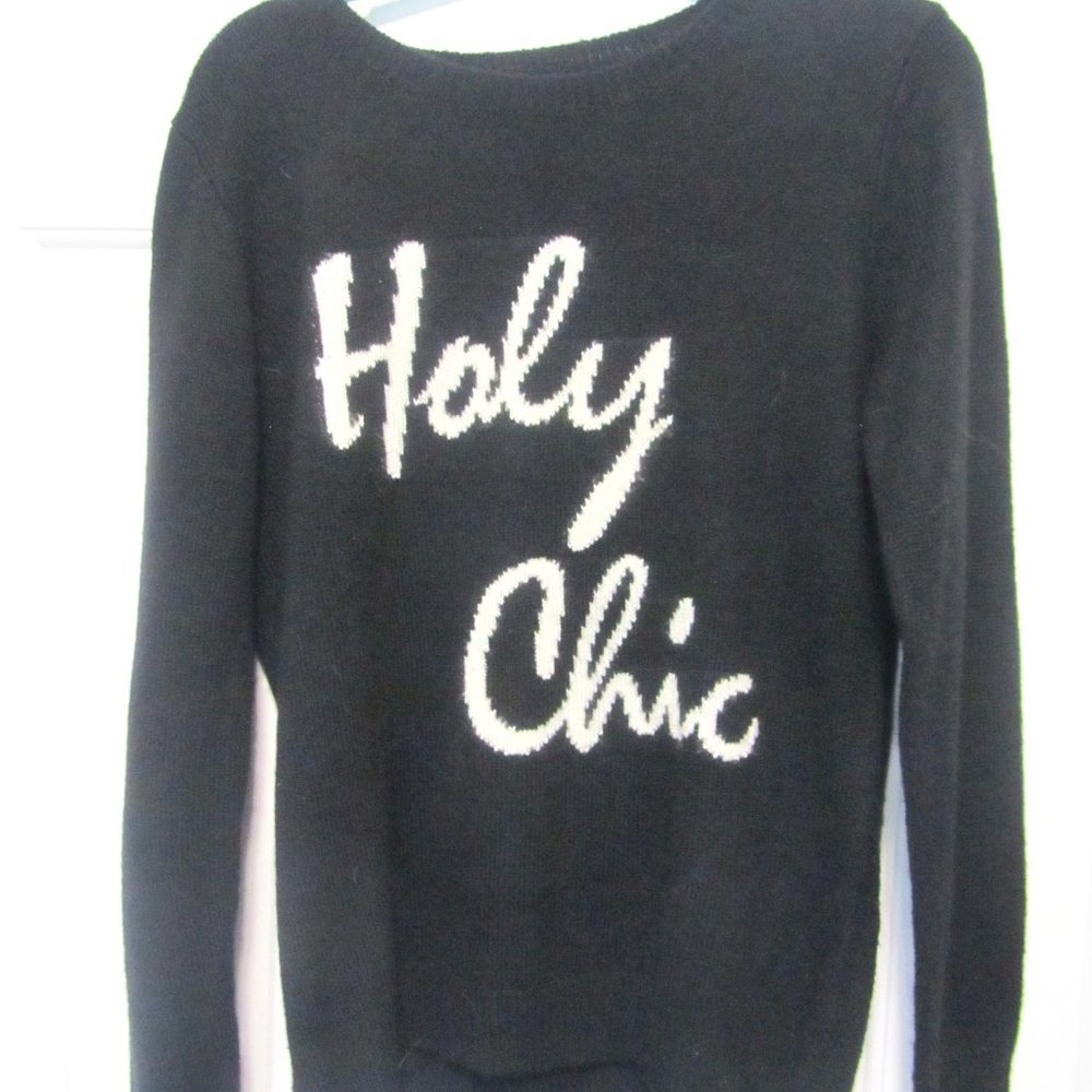 Forever 21 Holy Chic Black Sweater - Women M